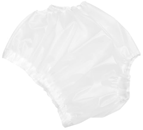 DECOMELODY Windelüberhose Wiederverwendbare für Erwachsene mit Auslaufschutz Tpu Überzüge aus Kunststoff Passend für Taillenumfang 66-100cm