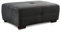 Cavadore Hocker Mavericco / XXL Polsterhocker im modernen Design / Mikrofaser / Passend zu Big Sofa und Ecksofa Mavericco / 108 x 71 x 41 cm (BxHXT) / Mikrofaser Schwarz