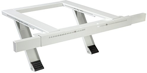 Ivation Air Conditioner Support Bracket, No Tools or Drilling Required - Easy to Install Window AC Mount - Heavy Duty Steel, Holds Up to 200lbs - Fits Single Or Double Hung Windows 19.25H by 17.25L