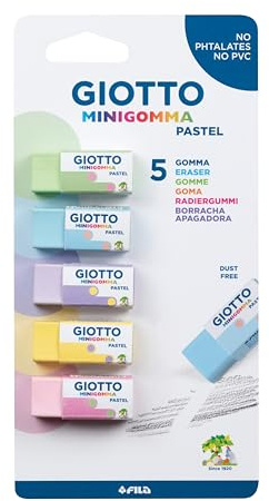 Giotto mini suddgummi pastel
