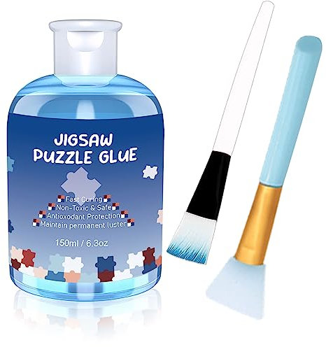 EIGTWEN Conservateur de colle pour puzzle, 150 ml, convient pour les puzzles pour adultes de 1000, préserve la beauté éternelle du puzzle, c'est un accessoire indispensable (1 pièce)