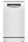 Bosch SPS4EMW61E, Serie 4, Geschirrspüler 45 cm, freistehend, Weiß
