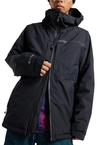 Burton Pillowline Veste GORE-TEX 2L pour homme, Noir véritable., Large