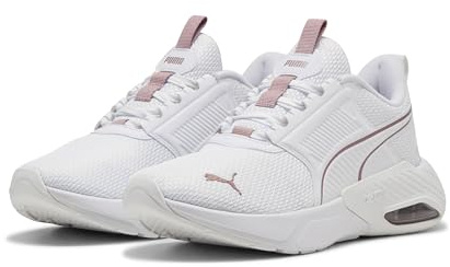 PUMA Unisex X-Cell Nova Fs Road Running Shoe, Puma White Rose Gold, 38 EU
