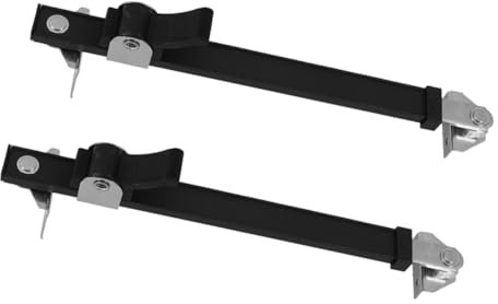 VILLCASE 2 Piezas Refuerzo Viento para Ventanas De Aleación De Aluminio Soportes Telescópicos De Alta Resistencia para Ventanas Abatibles Herrajes para Cerraduras Uso Interiores