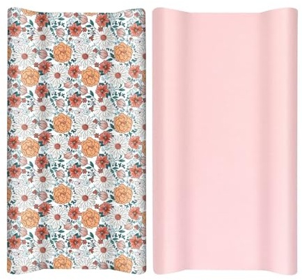 Lot de 2 draps-housses confortables pour bébé - Housse de protection pour berceau - Essentiel pour matelas de berceau standard