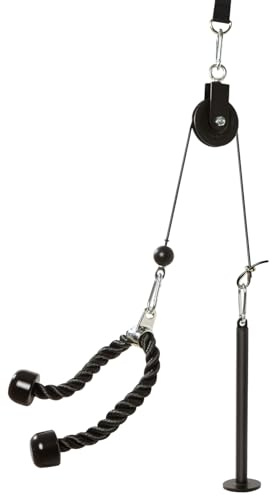 JF HOME BLISS Professional Cable Pulley System Home Gym Pull Down and Lift Pulley Machine Attachment for Full Body Workout Strength Training Equipment for Arms Back Shoulders