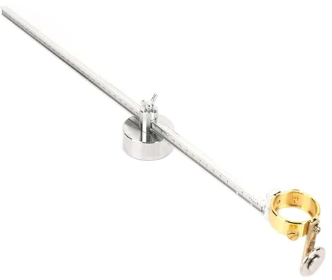 Plasma Cutter Torch Guide Roller, Adjustable Circle Compass Wheel with Scale Ruler for Plasma Cutting