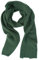 FosterNatur, Damen/Herren Merino Schal glatt, 100% Wolle (Grün)