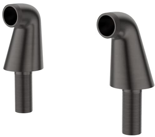 Essebagno Standfuß für Wannenrandarmatur in Gunmetal