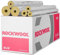 Isolation des tuyaux en laine de roche Rockwool en aluminium laminé WLG 0,035 différentes tailles (28 x 20 mm/1 m)