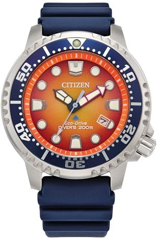 Citizen Men's Promaster Diver Watch, Orange, 44MM, BN0169-03X