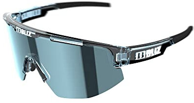 Bliz Herren Matrix Sonnenbrille, Transparent Ice Blue/Smoke W I, M/L EU