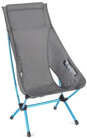 Helinox Chair Zero Highback Chair, 1.43lbs, Ultralight, High Back Camping Chair, Backpacking, Folding Outdoor Chairs, Black