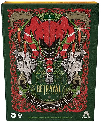 Avalon Hill Betrayal Evil Reigns in The Wynter's Pale The Yuletide Tale Extension | Från 12 år | Kräver Betrayal at HOTH 3:e upplagan för att spela