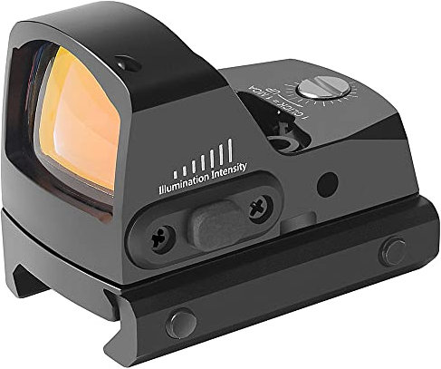 Paike Red DOT Sight Ottica Reflex Aperta, 3.5 MOA Red DOT Sight con Attacco 20mm