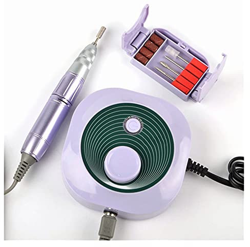 Taladro de uñas Máquina de uñas 35000 RPM Máquina de perforación de uñas Máquina de manicura Herramientas eléctricas para limas de uñas Brocas para uñas Pulidora Fresadora Suministros para u