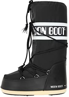MOON BOOT Mixte x Bottes de Neige, Black, 40 EU