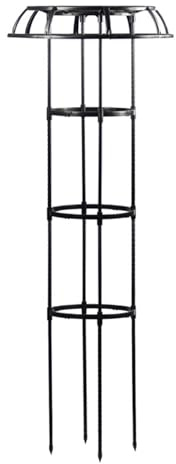 Trellis Outdoor | Raspberry Trellis | Umbrella-Shaped Bush Trellis | Tall Plant Support | Standing Garden Plant Cage For Climbing Vines And Flowers