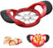 Apple Corer and Slicer 3.5 Inch, Professional Apple Cutter, Safety Fruit Slicer for Apples Pears with 8 Stainless Steel Blade, Apple Tool - Quick Preparation of Fruit Salads - Easy to Use