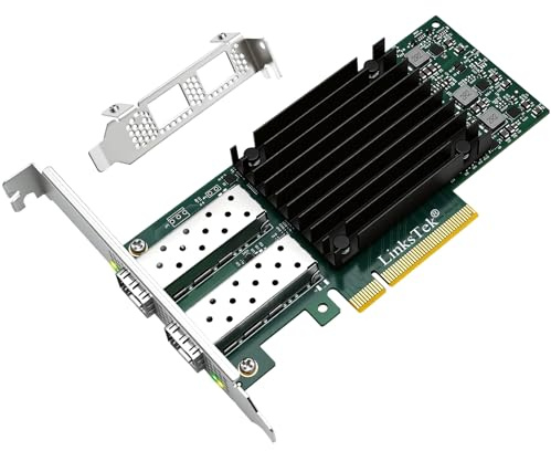 CX4121A Dual 25Gb/s SFP28 Fiber Ports Intelligent RDMA Ethernet Adapter for Virtualization and Storage Servers, Mellanox ConnectX-4 Lx EN MT27711A0 Ethernet Controller, 2X 25GbE PCIE 3.0 x8 NIC Card