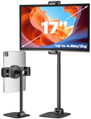 Foldable Portable Monitor Stand, Tablet Stand for Desk Holds 4.4LB