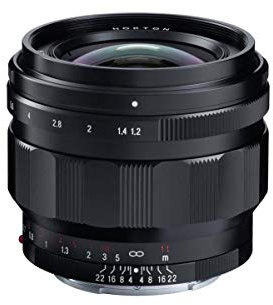 Voigtlander Nokton - Obiettivo asferico 50 mm f/1.2 per Sony E-Mount