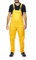 ProWear Arbeitslatzhose Herren Arbeitshose Latzhose, Gelb, Gr.- L