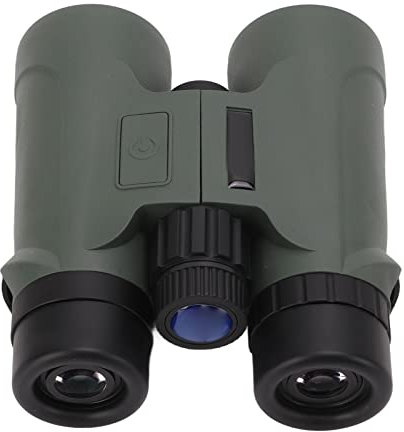 Asixxsix Entfernungsmesser-Fernglas, 8-fache Vergrößerung 1312 Yard Wasserdichtes Prismen-Fernglas Handheld-Golf-Entfernungsmesser mit Schultergurt und Aufbewahrungstasche für die Jagd,
