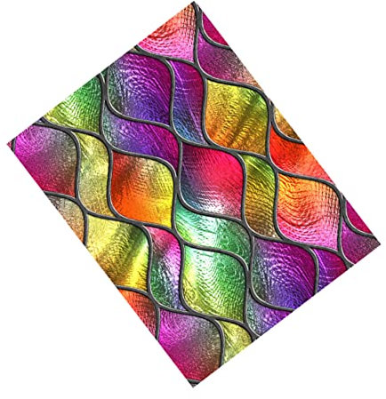 Hemobllo Película De Privacidad Para Ventanas Vinilo Adhesivo Decorativo Opaco y Duradero