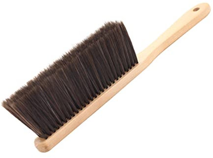 Holibanna Spazzola Manuale Pulizia Casa Spazzola Portatile Per Letto Divano Mobili Legno Plastica Manico Foro Appendere Facile Portare