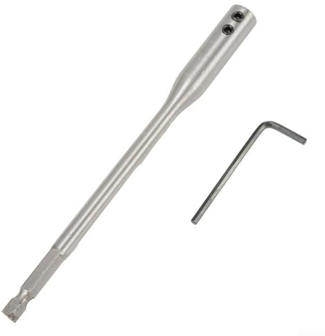 Barre di estensione per trapano con codolo esagonale, 150 mm, 300 mm, set per punte per sperone e alesatore (150 mm)