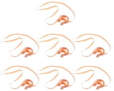 SUPVOX Tappi Nasali per Nuoto in Silicone con Corda 7 Pezzi, Clip Nasali Impermeabili per Adulti, Protezione Nasale Antiscivolo per Piscina con Custodia Portatile per Allenamento