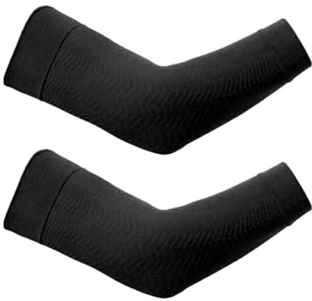 Fukamou Compression Arm Sleeves,Elderly Skin Thin Protector Compression Arm Sleeves | Slimming Arm Shaper Bruise Abrasions Protective Sleeve For Daily Life And Special Occasion