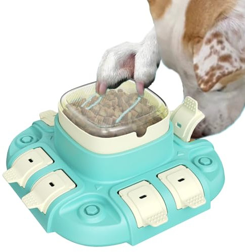 RHQNG Nagelschärfendes hundespielzeug Intelligenz，interaktives Puzzle-Spielzeug Beseitigt Langeweile, stimuliert die Intelligenz, intelligentes Spielzeug für Hunde，Geeignet für alle Hunde