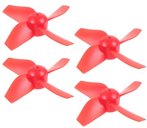 Alasum 4stücke Mini Rc Quadcopter Propellerblätter Drohnen Ersatzteile Kompatibel Für Vierblattpropeller Quadcopter Zubehör