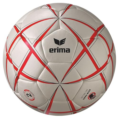Erima Magic White Pro Handball (7202508), weiß/rot, 3