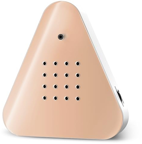 RELAXOUND ORIGINAL Lakesidebox Peach – Moderne Naturgeräusche Box – Entspannende Waldsee-Atmo – Bewegungsmelder mit Sound – Naturgeräusche Soundbox