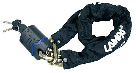 Lampa 90607 Kiton, Maxi Catena antifurto con Lucchetto blindato - 120 cm