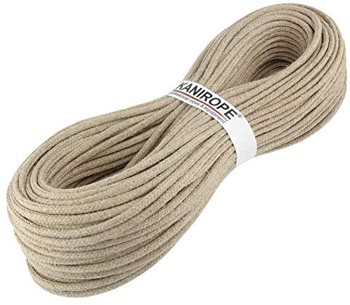 Kanirope® Hamparep hampa HEMPBRAID 5 mm 50 m 16-vägs flätad