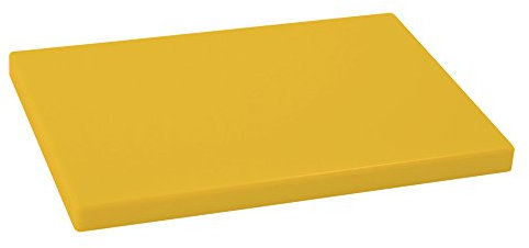 Metaltex Tabla Profesional de Cocina Corte, Polietileno, color Amarillo, 33 x 23 x 2 cm