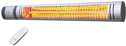 VASNER Slimline X20 - Estufa de infrarrojos (2000 W, eléctrica, con 5 niveles de calor)