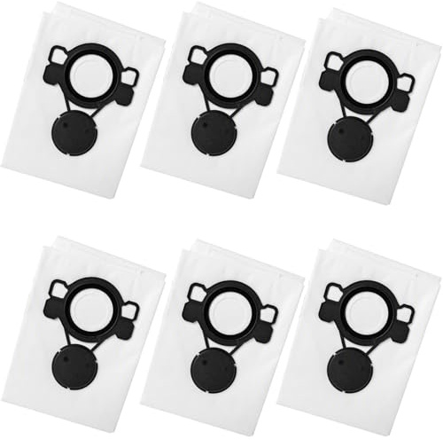 6X Staubsaugerbeutel Kompatibel mit Nilfisk 107419593, ATTIX33/44, VHS 42, VHS 40, Attix 33 IC Nass/Trocken, Attix 44 Nass/Trocken, VHS 40 Nass/Trocken