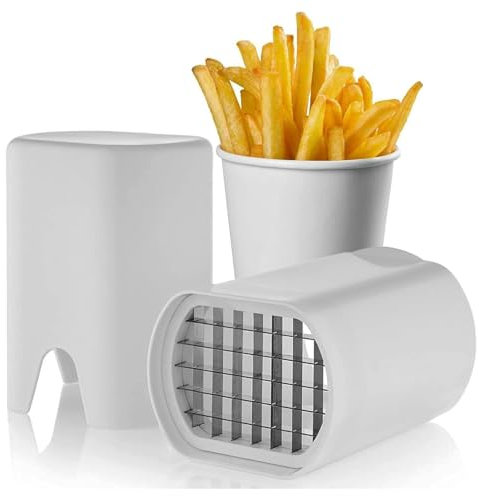 1 pcs Potato Chipper Chip Cutter, Fries Manual French Fry Potato Onion Dicer Vegetable Chopper, Potato Cutter, Vegetable Fruit Slicer Home Kitchen Tools