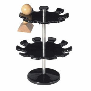 Maul Stempelträger in runder Ausführung 18 Stempel schwarz