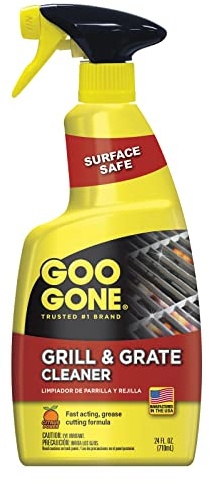 Goo Gone Grill and Grate Cleaner - 24 Ounce - Cleans Cooking Grates and Racks