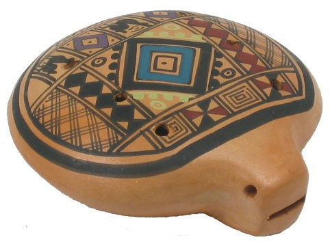 Atlas World Music AW-L10 Inca Ocarina - Natural