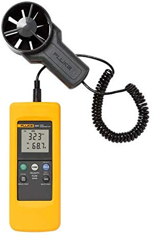 Fluke 925 Anemometer Wind Speed Air Flow Velocity Temperature Meter