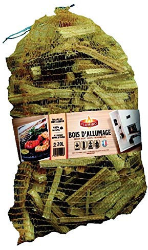 Flamino Sac de Buchettes Allume Feu en Filet De 20 litres 10979