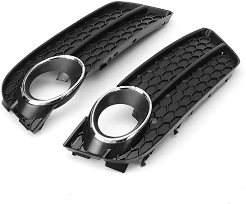 NAIRE Parrilla de Rejilla Delantera para Audi A5 2008 2009 2010 2011,Radiador Parrilla Resistente Al Calor Accesorios Coches